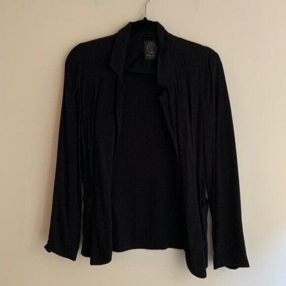 Aritzia Talula Kent Blazer Open Front Lightweight Black Relaxed fit Size 0 - Picture 4 of 12